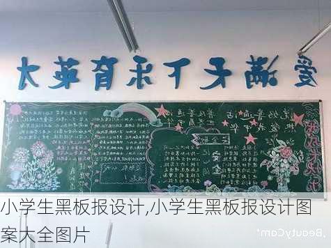 小学生黑板报设计,小学生黑板报设计图案大全图片