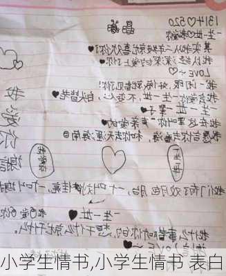 小学生情书,小学生情书 表白