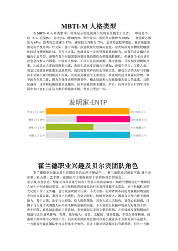 个性分析,个性分析报告