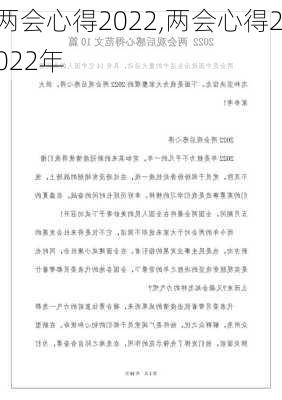 两会心得2022,两会心得2022年