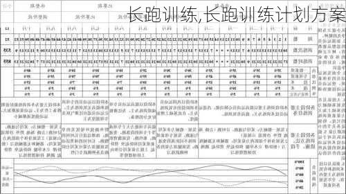 长跑训练,长跑训练计划方案