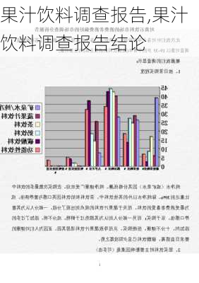 果汁饮料调查报告,果汁饮料调查报告结论