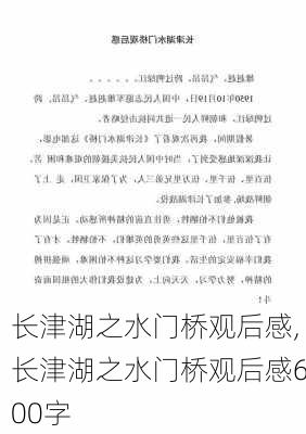 长津湖之水门桥观后感,长津湖之水门桥观后感600字